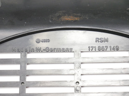 LH Speaker Grille Cover 85-87 VW Rabbit Cabriolet & Jetta MK1- OEM - 171 867 149