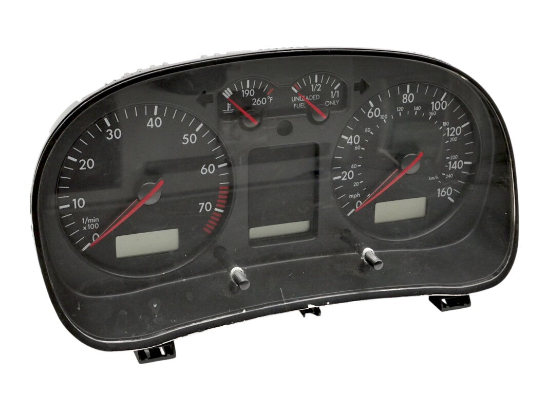 Gauge Cluster Speedometer 1999 99 VW Jetta Golf MK4 AT 110k Miles 1J0 919 951 C