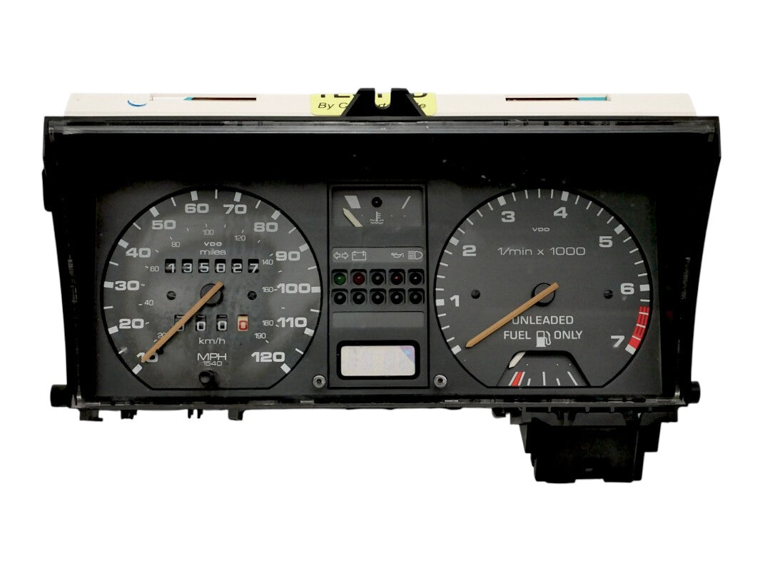 Gauge Cluster Speedometer Tach 89-92 VW Jetta Golf MK2 CE2 - 191 919 035 EC