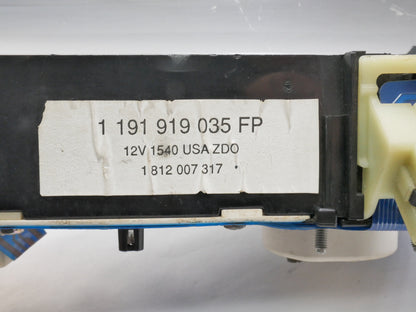 Gauge Cluster Speedometer Tach 89-92 VW Jetta Golf MK2 Gas CE2 - 191 919 035 FP