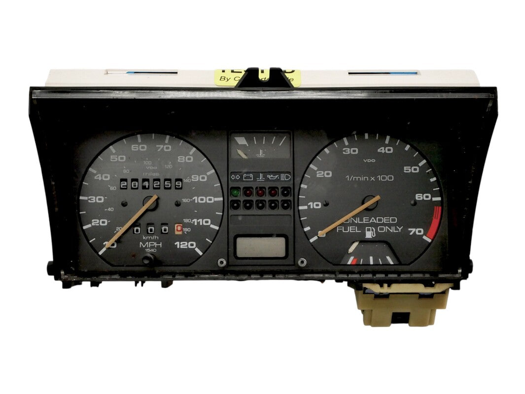Gauge Cluster Speedometer Tach 89-92 VW Jetta Golf MK2 Gas CE2 ~ 191 919 035 FP