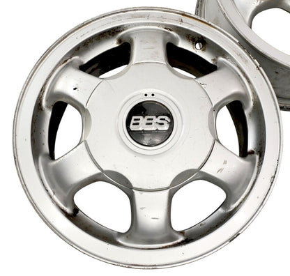 Stock 15" BBS Alloy Wheel Rim Set 90-97 VW Passat B3 B4 5x100 Jetta GTI VR6 MK3