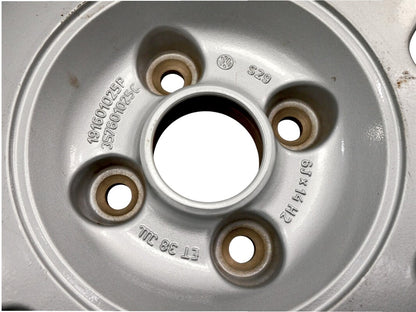 NOS 14" Wheel Rim 4x100 VW Cabriolet Jetta MK2 - Genuine - 191 601 025 P
