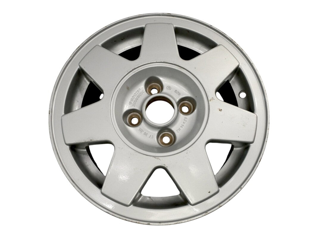 NOS 14" Wheel Rim 4x100 VW Cabriolet Jetta MK2 - Genuine - 191 601 025 P