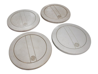 Wheel Center Hub Cap Set 85-92 VW Jetta Golf GTI MK2 - Genuine OEM 176 601 149 A