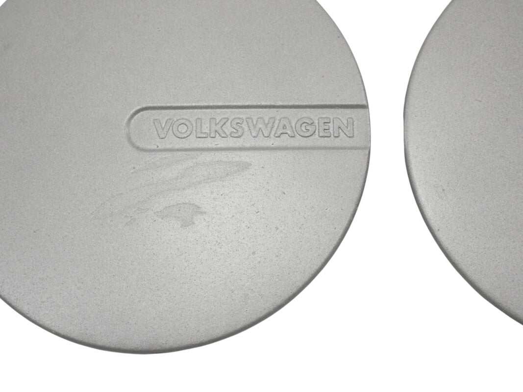 144mm Wheel Center Hub Cap Set 85-93 VW Cabriolet - Genuine OEM - 191 601 149 C