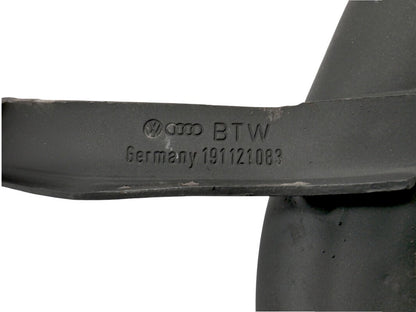 Lower Metal Coolant Pipe Tube 90-92 VW Corrado G60 - Genuine - 191 121 083