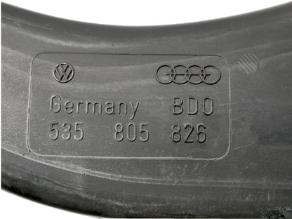 RH Brake Duct Tube 90-94 VW Corrado G60 SLC VR6 - Genuine - 535 805 826