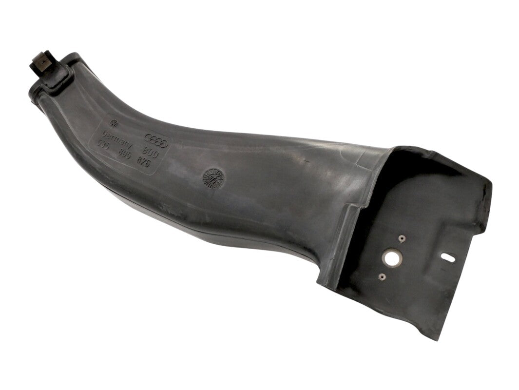 RH Brake Duct Tube 90-94 VW Corrado G60 SLC VR6 - Genuine - 535 805 826