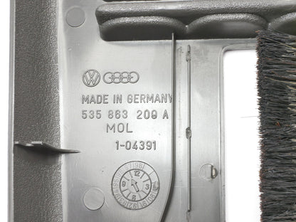 Automatic Shifter Selector Trim 90-92 VW Corrado G60 Gray - OEM - 535 863 209 A