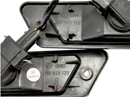 North American Side Bumper Lights 90-94 VW Corrado - OEM - 191 945 119 / 120