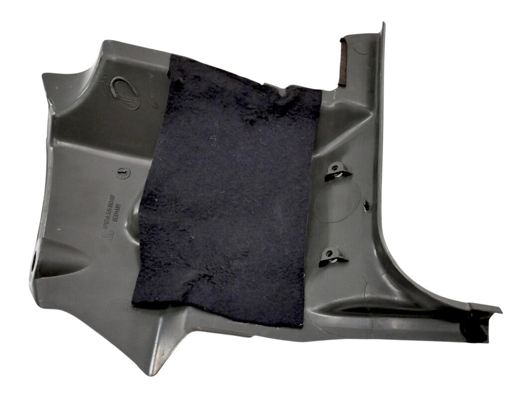 LH Kick Panel Lower DashTrim 90-94 VW Corrado Dark Gray - Genuine - 535 863 667