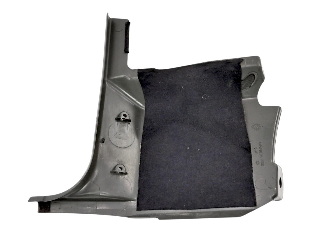 RH Kick Panel Lower DashTrim 90-94 VW Corrado Dark Gray Genuine - 535 863 668 A