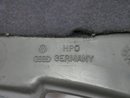 RH Kick Panel Lower DashTrim 90-94 VW Corrado Dark Gray Genuine - 535 863 668 A