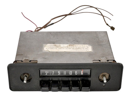 Early Stock Radio Head Unit 75-80 VW Rabbit MK1 Motorola - Genuine OEM