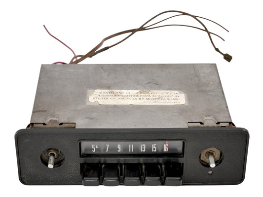 Early Stock Radio Head Unit 75-80 VW Rabbit MK1 Motorola - Genuine OEM