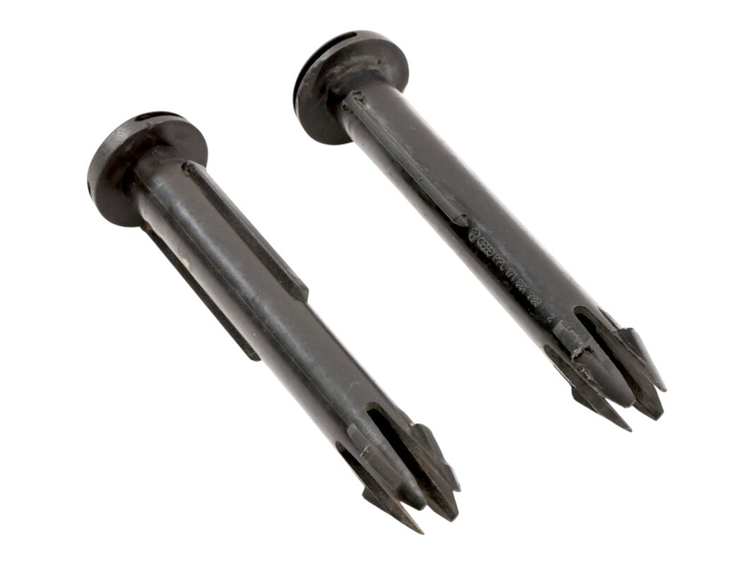 Seat Headrest Tubes Posts Inserts 80-91 VW Vanagon T3 - Genuine - 251 881 939