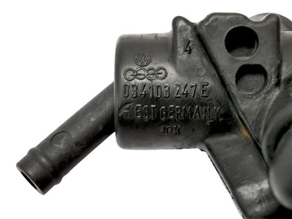 ICV ISV Idle Control Valve Mount & Lines 87-90 Audi 100 2.3 OEM - 034 103 247 E