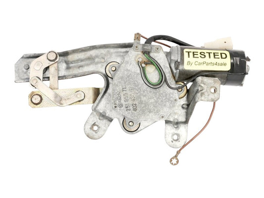 Rear Hatch Wiper Motor & Linkage 80-91 VW Vanagon T3 - OEM - 251 955 713 / 715
