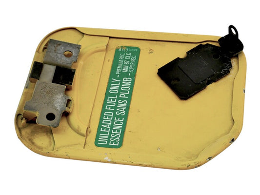 Gas Fuel Door Flap Lid 90-94 VW Corrado G60 SLC - Genuine - LK1B Nugget Yellow