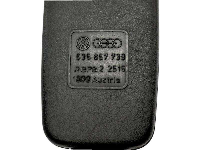 LH Rear Seatbelt Seat Belt Receiver Buckle 90-94 VW Corrado - OEM - 535 857 739