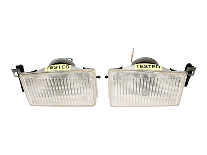 Hella Inner Fog Light Set 90-92 VW Corrado G60 - Genuine OEM - 535 941 699 / 700