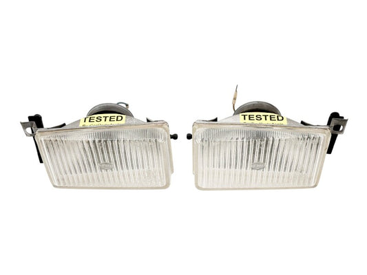 Hella Inner Fog Light Set 90-92 VW Corrado G60 - Genuine OEM - 535 941 699 / 700