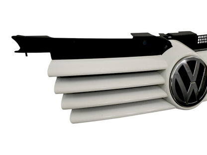Upper Grill Grille 99-05 VW Jetta MK4 LB91 Candy White - Genuine - 1J5 853 655 A