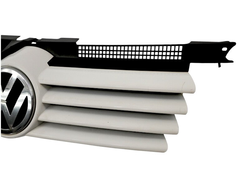 Upper Grill Grille 99-05 VW Jetta MK4 LB91 Candy White - Genuine - 1J5 853 655 A