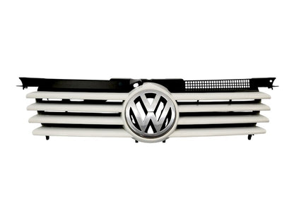Upper Grill Grille 99-05 VW Jetta MK4 LB91 Candy White - Genuine - 1J5 853 655 A