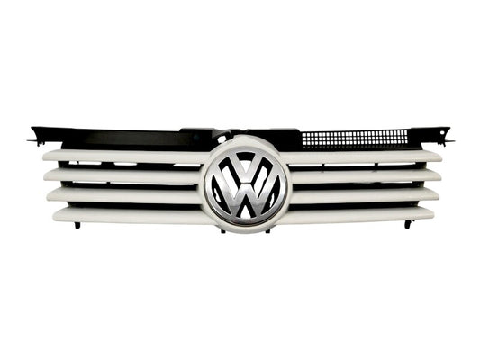 Upper Grill Grille 99-05 VW Jetta MK4 LB91 Candy White - Genuine - 1J5 853 655 A