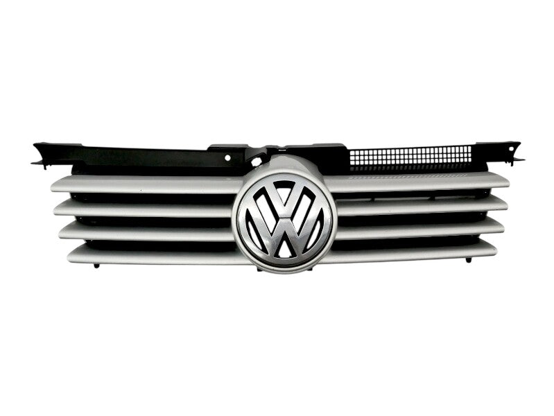 Upper Grill Grille 99-05 VW Jetta MK4 LA7W Reflex Silver Genuine - 1J5 853 655 A