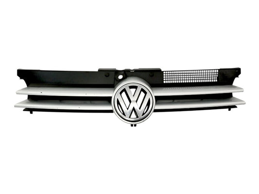 Grill Grille & Emblem 99-05 VW Golf GTI MK4 LA7W Reflex Silver OEM 1J0 853 655 G