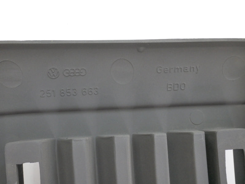 Lower Grill Grille 83-91 VW Vanagon T3 Genuine OEM - 251 853 663