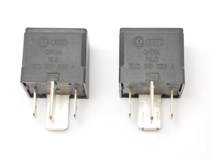 2x Relay # 100 VW Audi Jetta Rabbit Golf Cabrio Passat Eurovan ~ 7M0 951 253 A