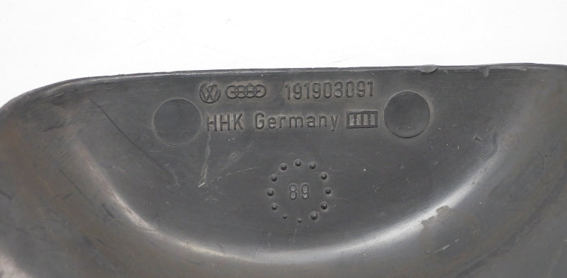 Alternator Belt Cover Shield Guard 90-92 VW Corrado G60 - Genuine - 191 903 091