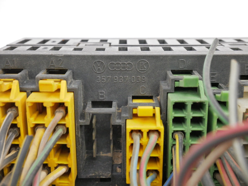 Dash Fuse Box Relay Panel 90-92 VW Corrado G60 - Genuine OEM - 357 937 039