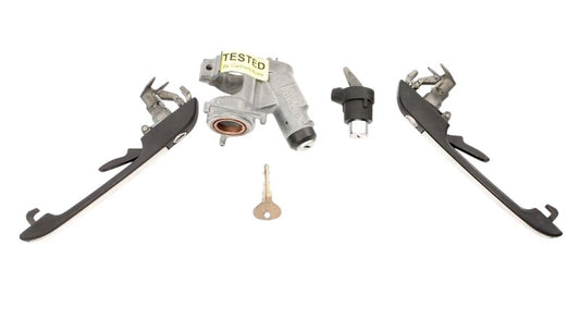 Ignition Key Door Handle Lock Set 75-84 VW Rabbit GTI MK1 - OEM - 171 905 851