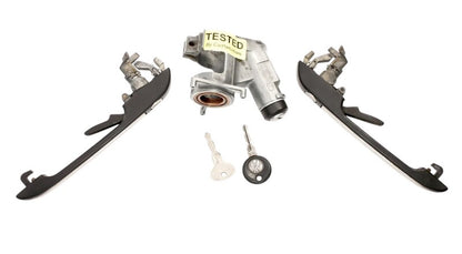 Lock Set Ignition Door Handle Keys 85-92 VW Jetta Golf GTI MK2 OEM - 171 905 851