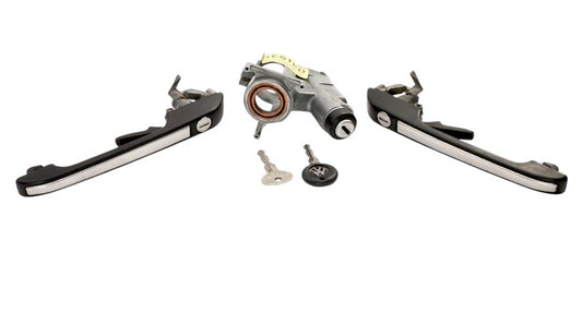 Lock Set Ignition Door Handle Keys 85-92 VW Jetta Golf GTI MK2 OEM - 171 905 851