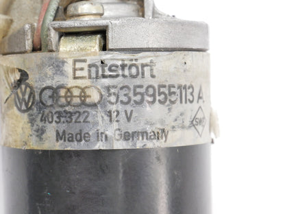 Front Windshield Wiper Motor 90-94 VW Corrado SLC G60 - Genuine - 535 955 113 A