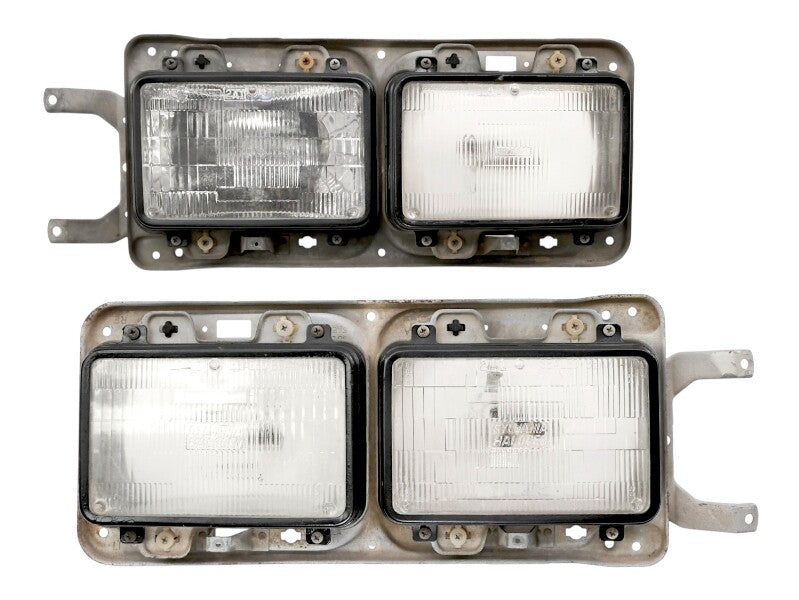 Headlight Head Light Lamp Bracket & Adjusters Set 82-88 VW Scirocco Mk2 - OEM