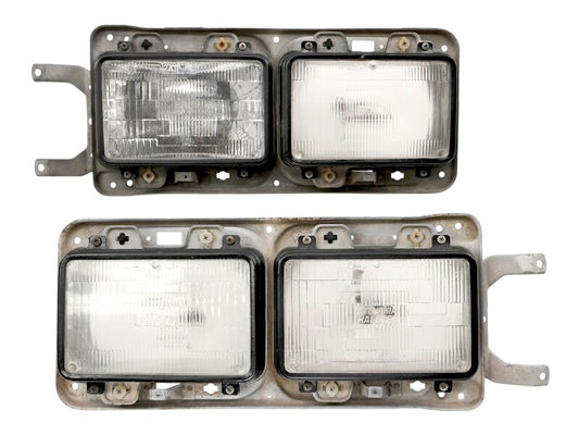 Headlight Head Light Lamp Bracket & Adjusters Set 82-88 VW Scirocco Mk2 - OEM