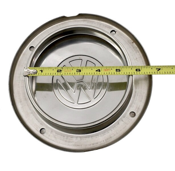 Chrome Metal Wheel Center Hub Cap Hubcap Set 75-84 VW Rabbit Jetta MK1 A1 - OEM