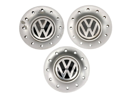 3x Wheel Center Hub Cap 99-05 VW Jetta GTI MK4 - Genuine - 1J0 601 149 E