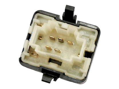 RH Front Window Switch Button 99-02 VW Cabrio Mk3.5 Red Lit OEM - 1E0 959 855 A