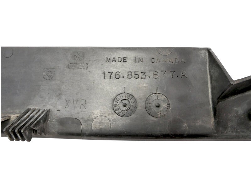 Front Lower Bumper Grille Insert 85-88 VW Golf MK2 - Genuine - 176 853 677 A