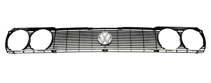Grill Grille & Emblem 78-81 VW Dasher B1 - Genuine OEM - 321 853 653 E