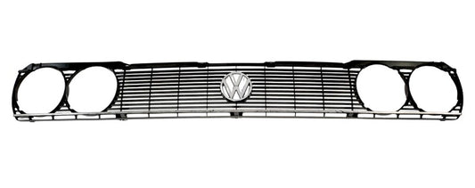 Grill Grille & Emblem 78-81 VW Dasher B1 - Genuine OEM - 321 853 653 E