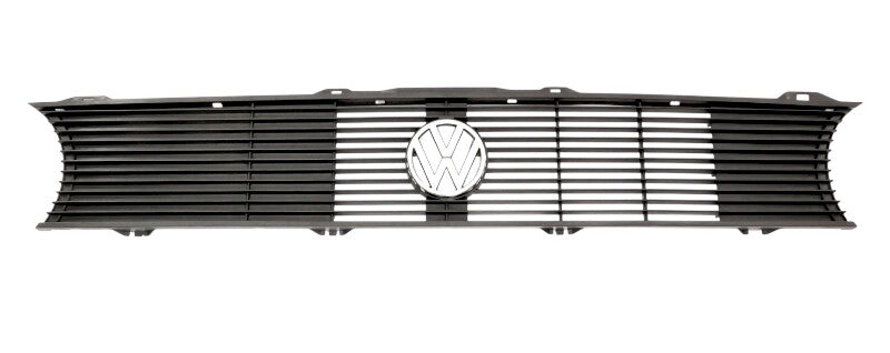 Single Round Early Grill Grille & Emblem 75-84 VW Rabbit Mk1 OEM - 171 853 653 B